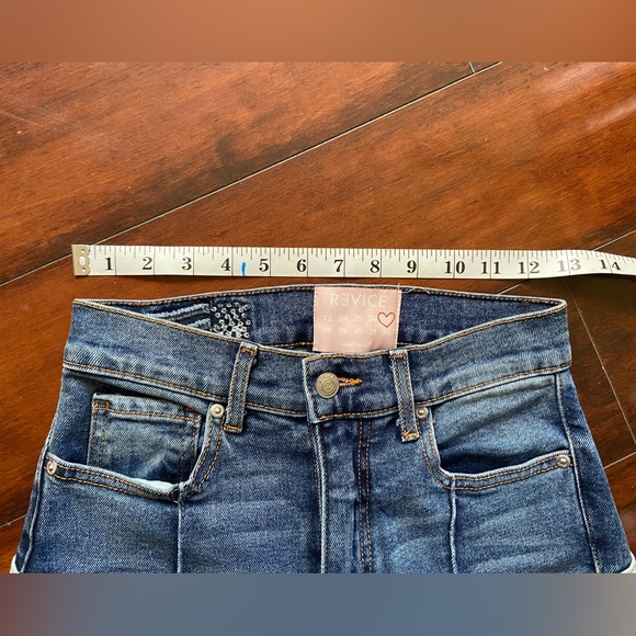 💋❤️REVICE SUPERSTAR Highwaisted crop jeans💋💋 - Picture 4 of 5